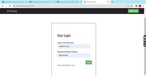 GitHub N01t EVoting Online Voting System Using Face Recognition