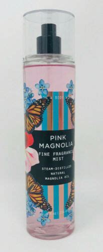 Bath Body Works Pink Magnolia Body Mist Fine Fragrance Oz Natural