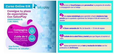 Curso Online de preparación del EIR de SalusPlay COLEGIO DE