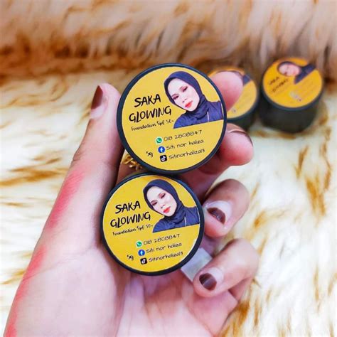 Saka Glowing Foundation Shopee Malaysia