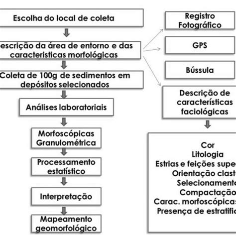 Esquema Das Etapas Da Metodologia Adotada Para As Interpretações