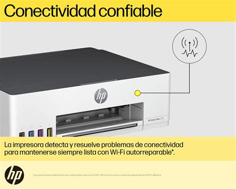 Impresora HP De Tinta Continua Smart Tank 210 Coppel