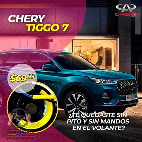 Cinta Pito Volante Chery Tiggo 7 AIRBAG ECUADOR