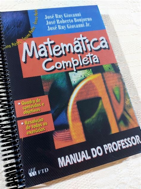 Matemática Completa Volume Único Manual Do Professor Resoluções