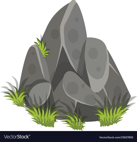 Cartoon Rock Images : Rock Rocks Clipart Cartoon Angry Vector Pile ...