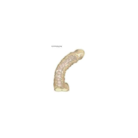 Pênis Ou Dildo Inchi Vertebrado De 17Cm Testículo Sex Shop Sextoy