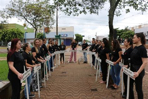 Viol Ncia Contra Mulher Tem Ato Marcado Por Frases Reais De V Timas E