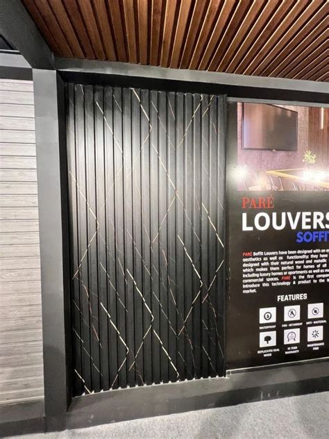 PVC Pare Louvers Panel Wall For Residential 8 X 4 At Rs 175 Sq Ft In Pune