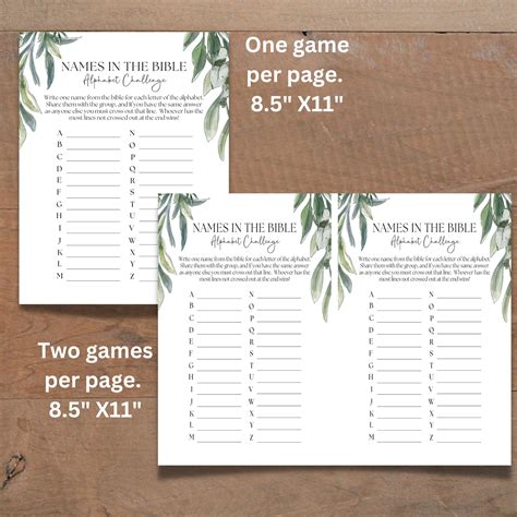 3 Bible Games Bible Trivia Bible Trivia Game Bible Games - Etsy