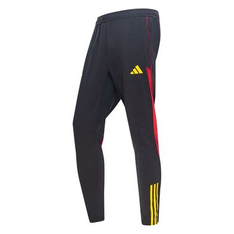 Roma Training Trousers Tiro Black Yellow Red