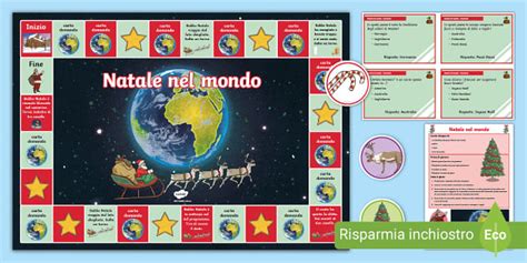 Natale Nel Mondo Gioco Da Tavola Teacher Made Twinkl