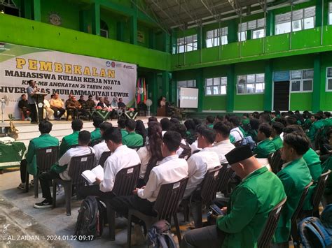 Buka Pembekalan Kkn Mb Rektor Unismuh Luwuk Ini Tiket Mahasiswa