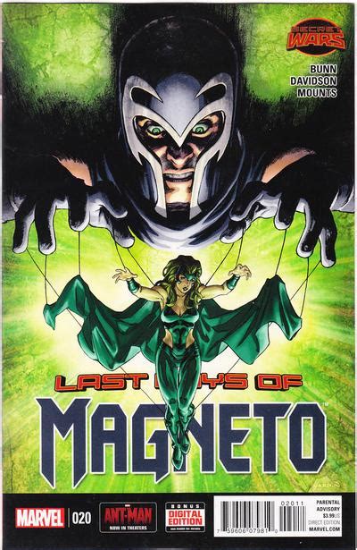 Magneto #20 (2015) Prices | Magneto Series