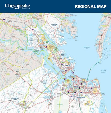 Maps - Chesapeake, Virginia - Department of Economic Development