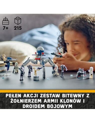 Lego Star Wars Zestaw Bitewny Z O Nierzem Armii Klon W I Droidem