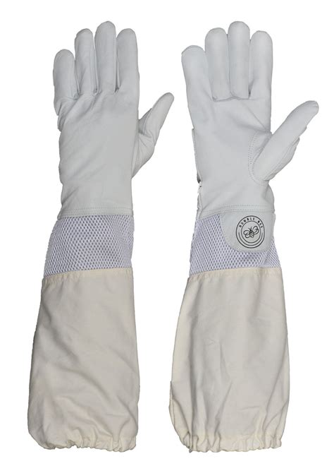 Goatskin Beekeeping Gloves With Ventilated Cuffs Bee Keeping Humble