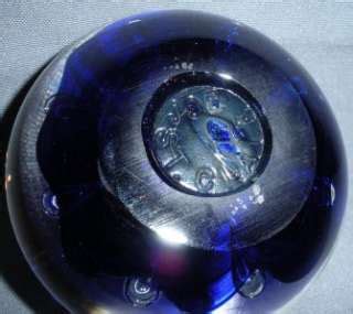 Vintage St Clair Art Glass Paperweight Maude Bob