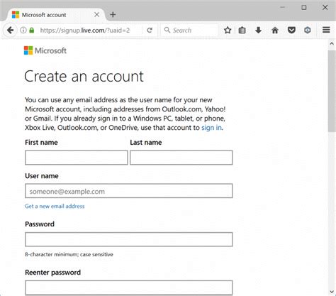 Comment Cr Er Un Compte Microsoft Pour Windows