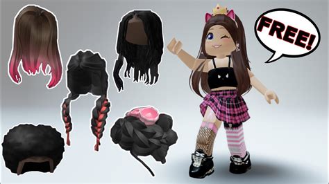 5 NEW FREE HAIRS Coming To Roblox Sunsilk Event YouTube