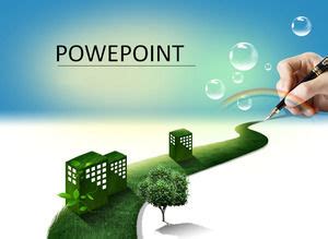 Green business Powerpoint Templates PowerPoint Templates Free Download