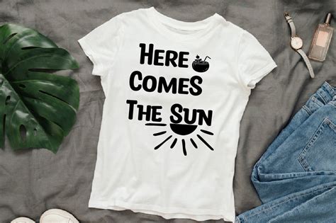 Here Comes The Sun Svg Design Graphic By Sk Sohan Creative Fabrica