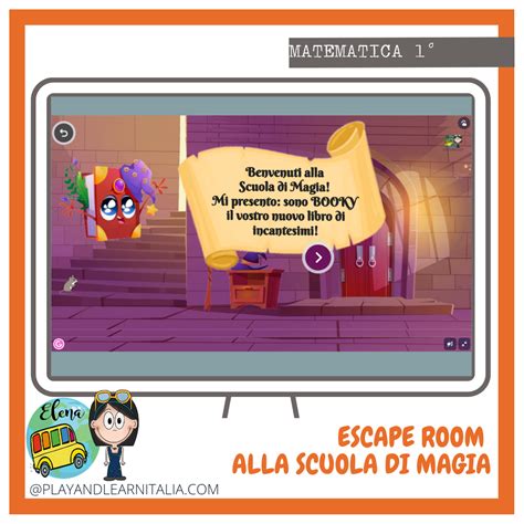 Escape Room Alla Scuola Di Magia Per La Classe Prima Playandlearn