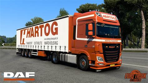 ETS2 1 46 ProMods 2 63 DAF XF460 Hartog Transport Italie