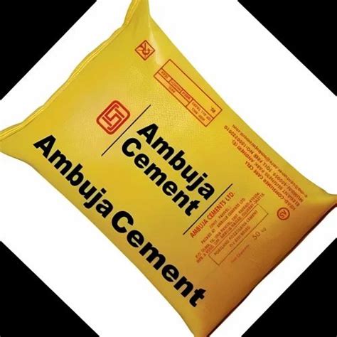 50 Kg Ambuja Cement At Rs 360 Bag Siliguri ID 2851513524830