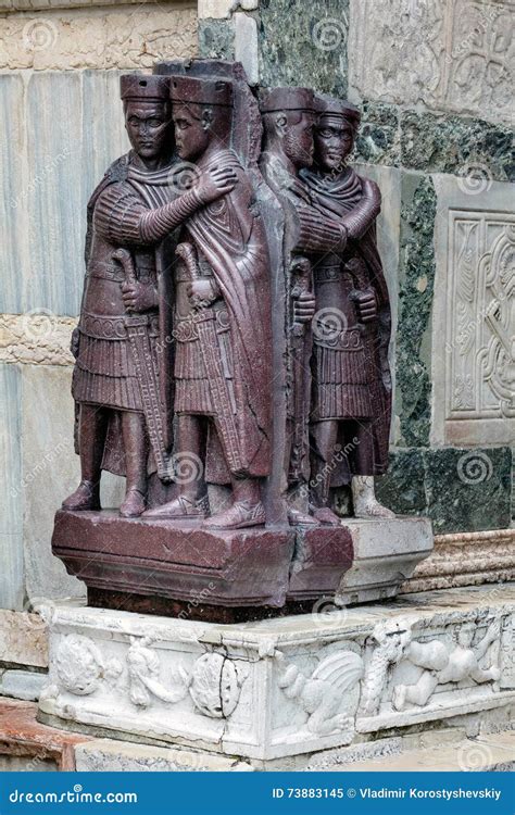 The Tetrarchs - A Porphyry Sculpture Of Four Roman Emperors Royalty ...