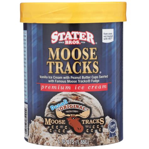 Stater Bros Markets Denali Original Moose Tracks Vanilla Premium Ice