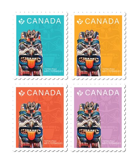 Canadian Stamp Design Behance