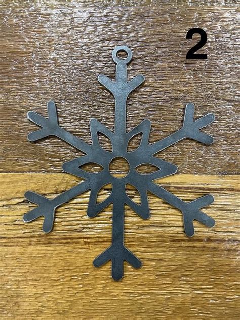 Decorative Steel Snowflakes Etsy Metal Art Projects Welding Art