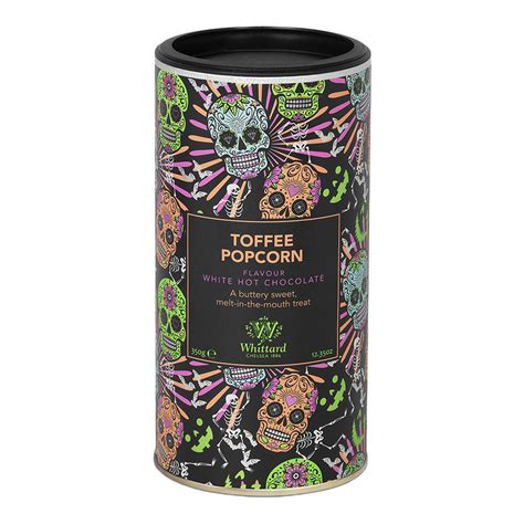 Hot Chocolate Whittard Of Chelsea Toffee Popcorn White G