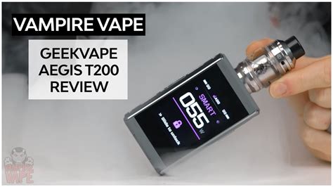 Geek Vape Aegis Touch T Kit Review Youtube