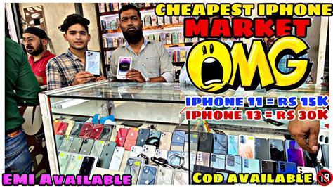 Gaffar Market Karol Bagh Second Hand Iphone Cheapest Mobile Market In Delhi सबसे सस्ता