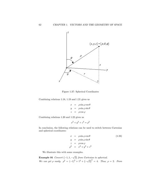 Cylindrical And Spherical Coordinates Pdf