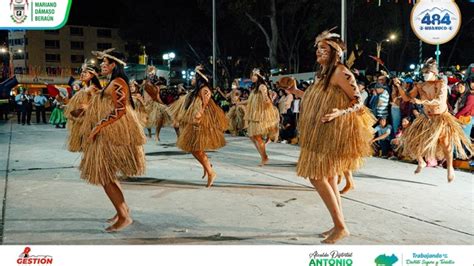 Municipalidad Distrital Participa En El Aniversario De Hu Nuco