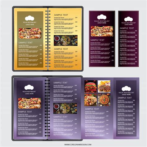 Download Restaurant Menu Card Template Coreldraw Design Download