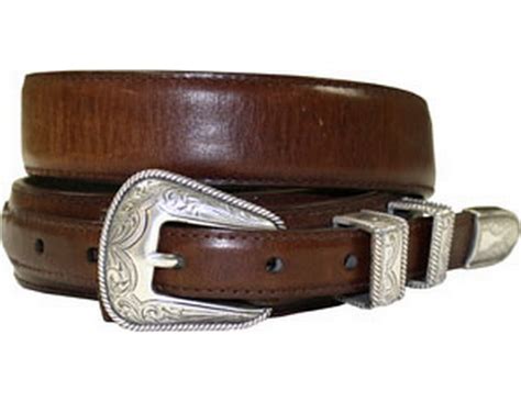 Nocona Western Belt Mens Leather Smooth Ranger Copper N