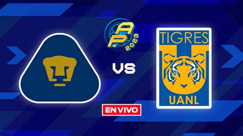 Pumas Vs Tigres En Vivo Semifinal Ida Liga Mx Apertura