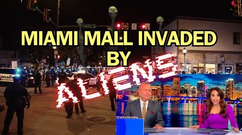 Aliens In Miami Mall Youtube