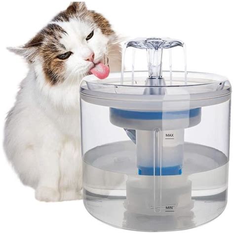 Fontaine Eau Pour Chiens Et Chats L Avec Buse Couches De