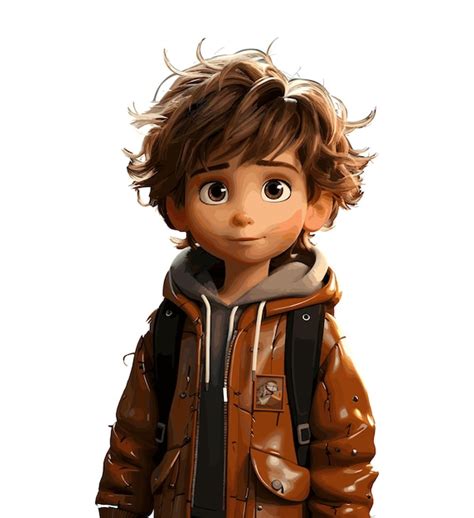 Premium Vector Cartoon Boy Character Vector Illustration