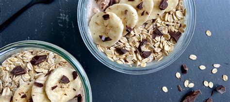 Overnight Oats Schoko Banane Rezepte Privatkunden Schapfenm Hle