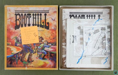 Boot Hill Wild West Rpg Second 2nd Edition Box Play Set By Brian