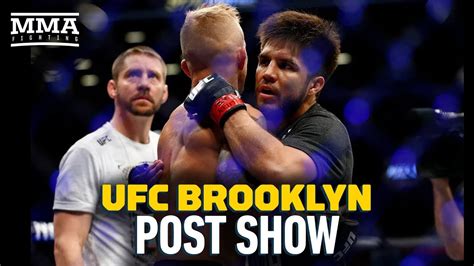 Ufc Brooklyn Post Fight Show Mma Fighting Youtube