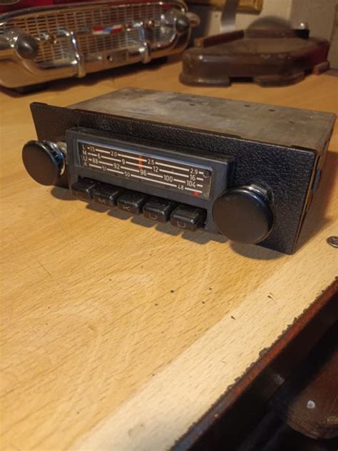 Oldtimer Auto Radio Blaupunkt