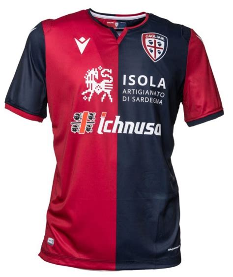 New Cagliari Jerseys 2019 2020 Macron Home White Away Green Third