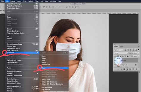 How to Put a Mask on a Face in Photoshop - Tutorial – Path