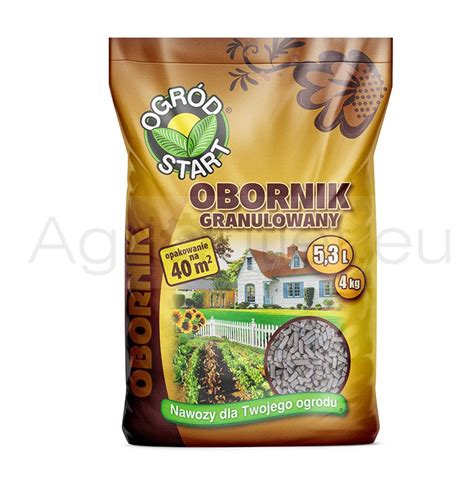 Nawóz obornik granulowany 4kg AgriOutlet eu